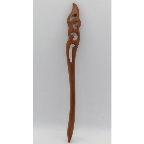 Шпилька сандаловая (перо) шпилька для волос киса из сандалового дерева