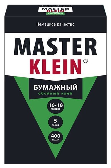 Клей для бумажных обоев Master Klein Бумажный 0.4 кг - фотография № 4