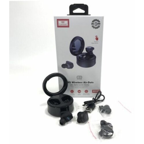 Наушники внутриканальные Earldom ET-BH39 TWS bluetooth 50 дисплей цвет чёрный 273400₽