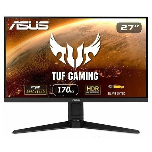 ASUS 27 VG27AQL1A IPS LED 2560x1440 TUF Gaming 1ms 400cdm 100Mln1 178178 170Hz HDR400 2HDMI DP G-Sync Speakers Tilt Swivel Pivot 5561100₽