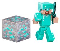 Игровой набор Jazwares Minecraft Стив в алмазной броне 16504