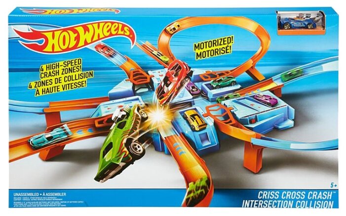 hot wheels intersection collision