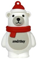 Флешка SmartBuy NY series Polar Bear 32GB белый/красный