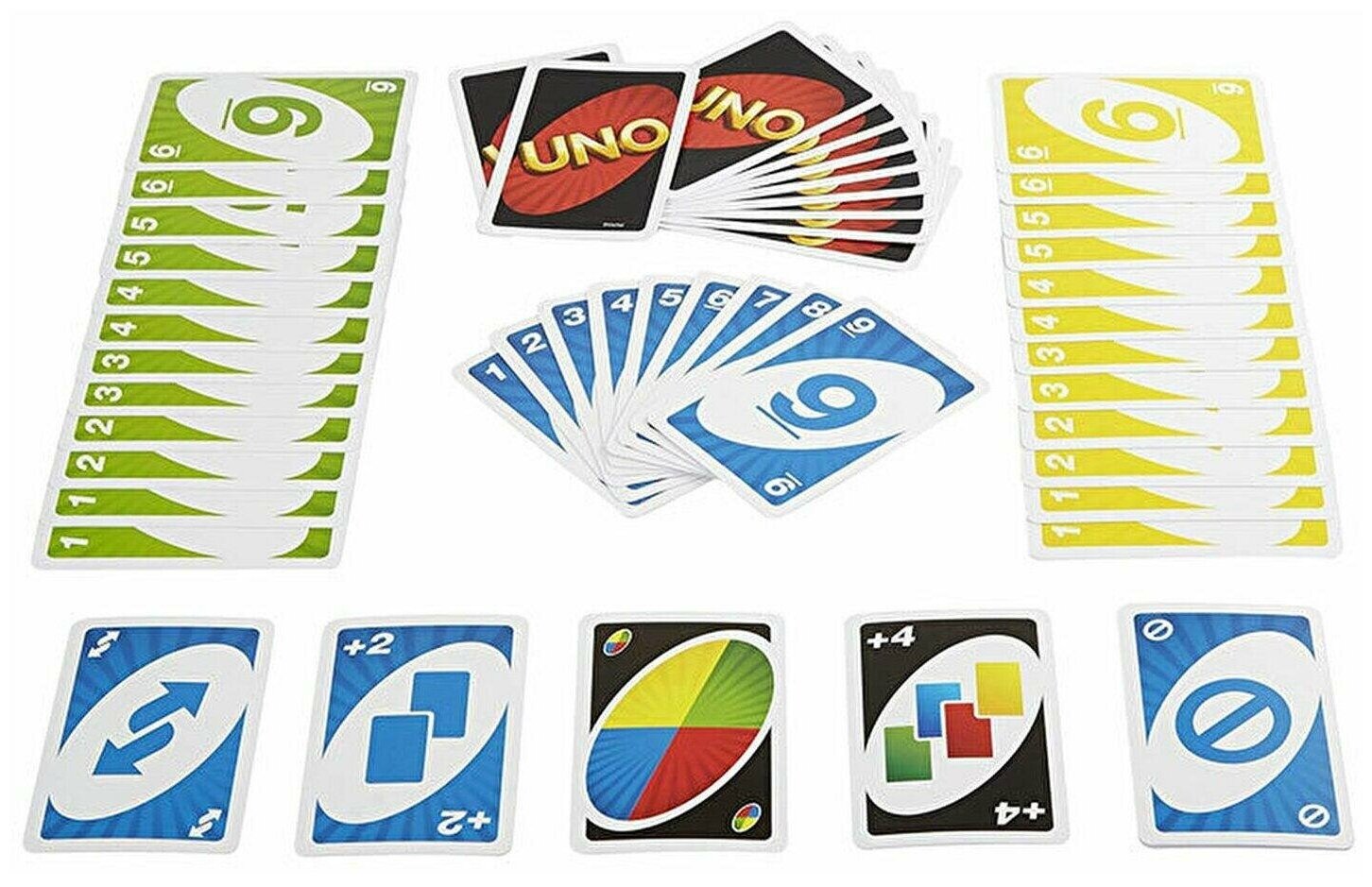 Настольная игра Mattel UNO карточная, классическая,