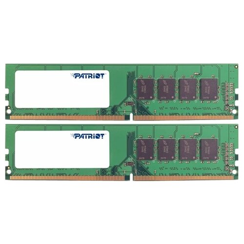 Оперативная память Patriot Memory SL 16GB (8GBx2) DDR4 2666MHz DIMM 288-pin CL19 PSD416G2666K