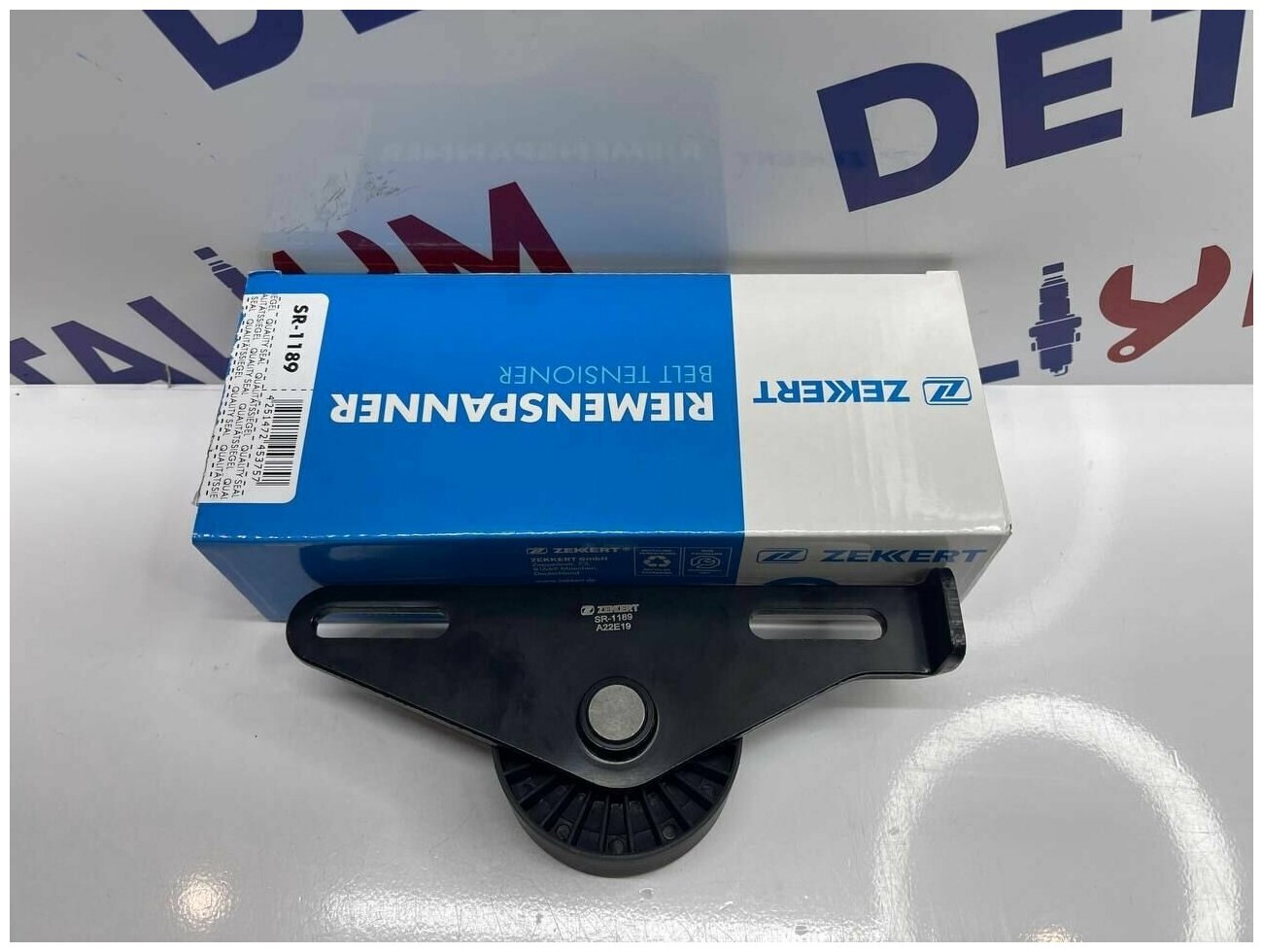 Ролик приводного ремня без кондиционера Renault Logan Sandero Symbol ...