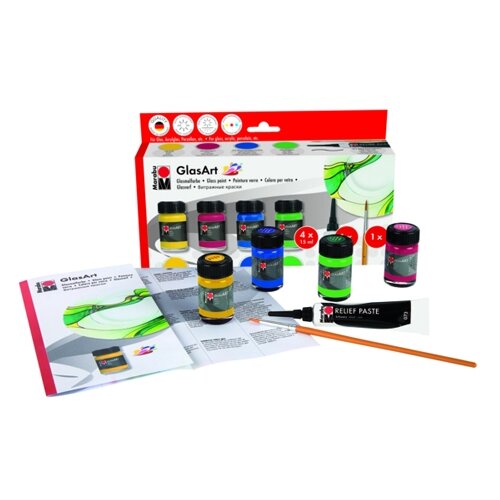фото Краски marabu glasart