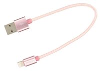 Кабель Rock Metal Charge & Sync Round Cable 20 0.2 м rose gold