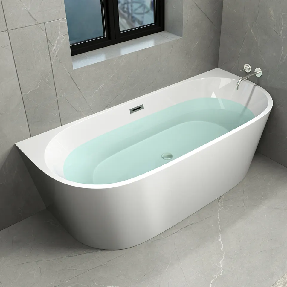 Приставная акриловая ванна Cerutti Spa VETTORE W (9345)