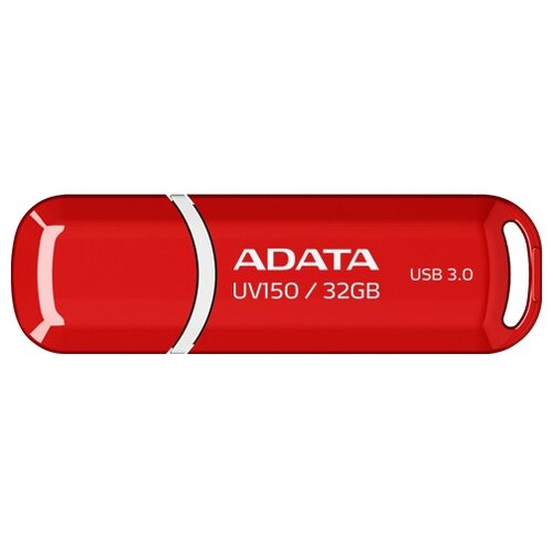 Флешка ADATA DashDrive UV150 32 ГБ, 1 шт., красный