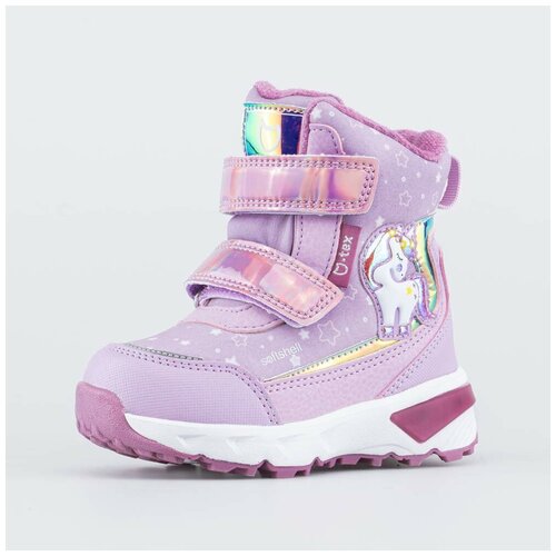 фото Ботинки зимние для девочки котофей 254803-44, мембрана, р.25 (стелька 16,5 см)