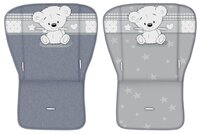 Прогулочная коляска Lorelli Foxy (с накидкой) 1833 grey my teddy