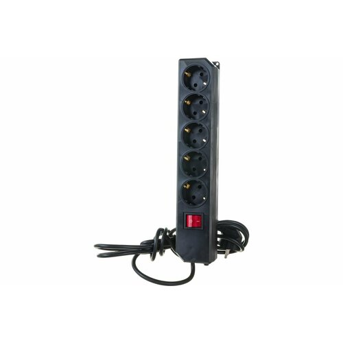 Сетевой фильтр Gigant с заземлением ПВС 3x075 3500Вт 5 гнезда 3м 80096 1328₽