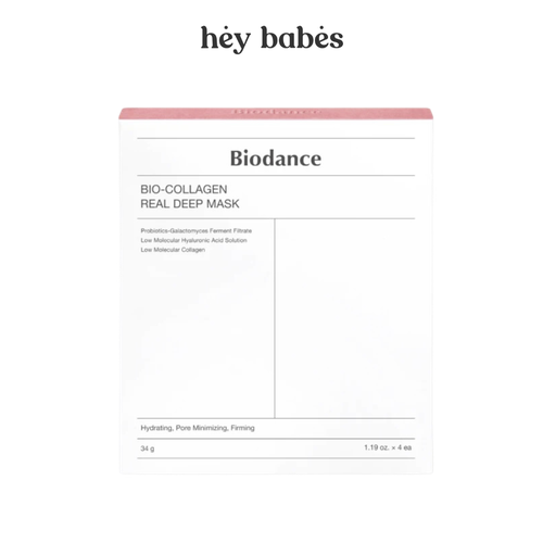 Набор глубокоувлажняющих ночных гидрогелевых масок с коллагеном и ферментами Biodance Bio-Collagen Real Deep Mask Set