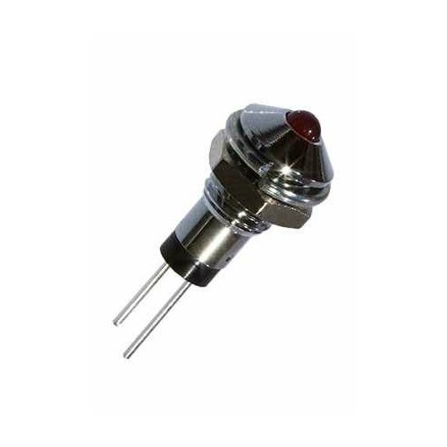 H10B5133b Светодиод красный 3мм с держателем на панель М6 3 шт 558₽