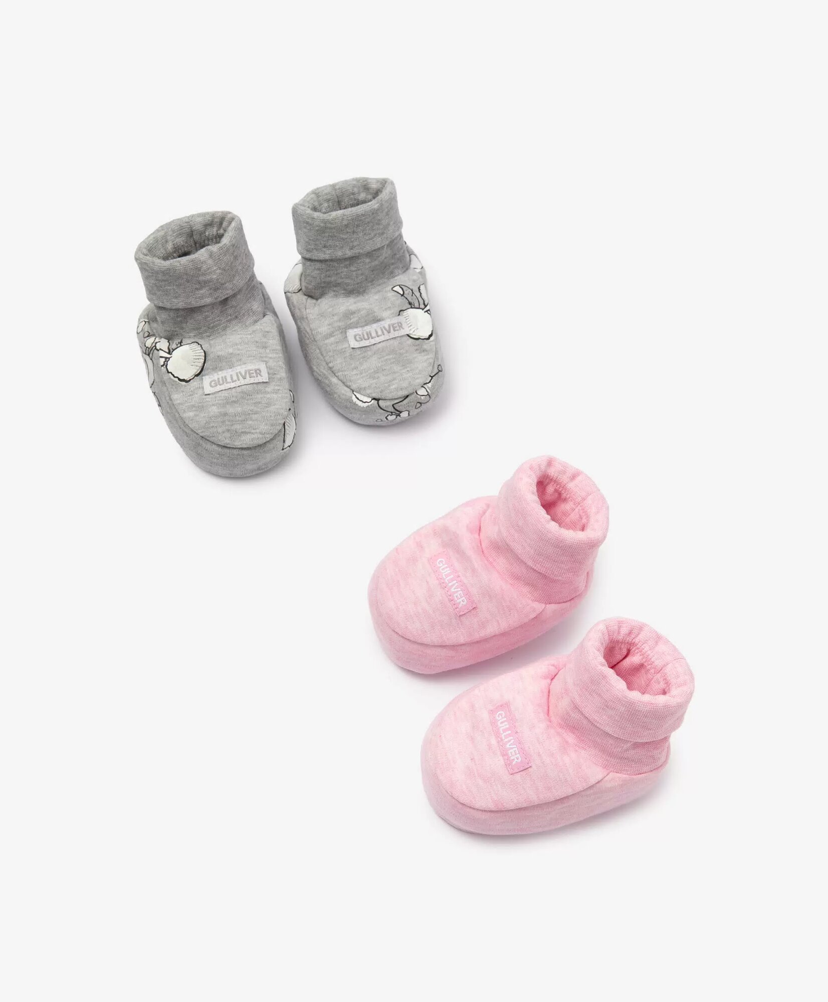 Пинетки Gulliver Baby, размер 62, мультиколор