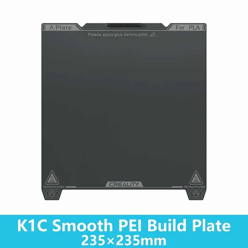 Creality K1C Термостойкая платформа PEI для 3D-принтера, K1C Smooth PEI Plate