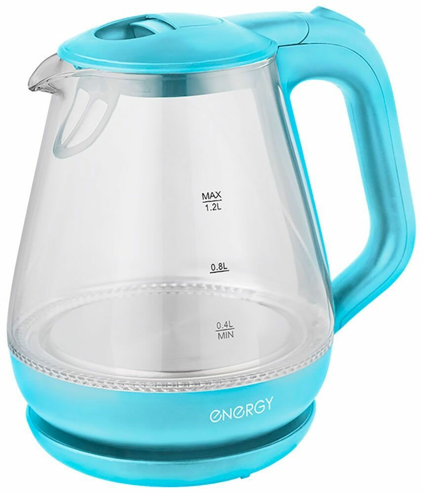 Чайник электрический ENERGY E-205 164145, голубой