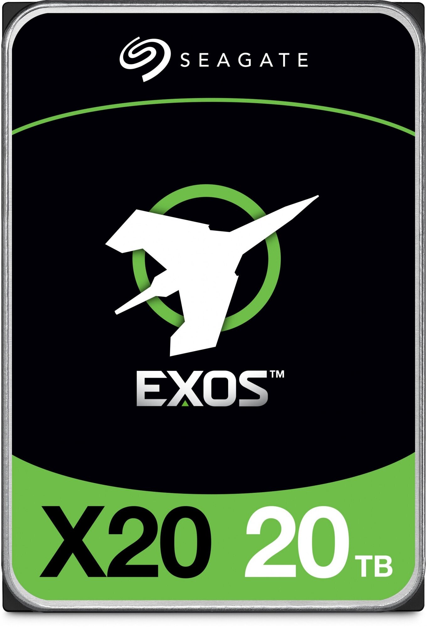 Жесткий диск 20ТБ SEAGATE EXOS X20 SATA-III 20Tb ST20000NM007D (7200rpm) 256Mb 3.5" — фото 1