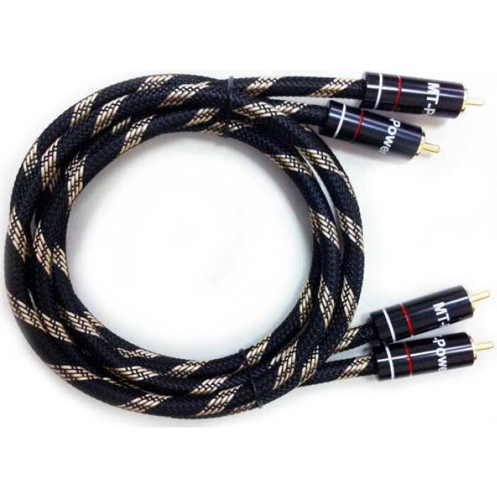 Кабель аудио 2xRCA - 2xRCA MT Power 89508070 Platinum Audio 3.0m — фото 1