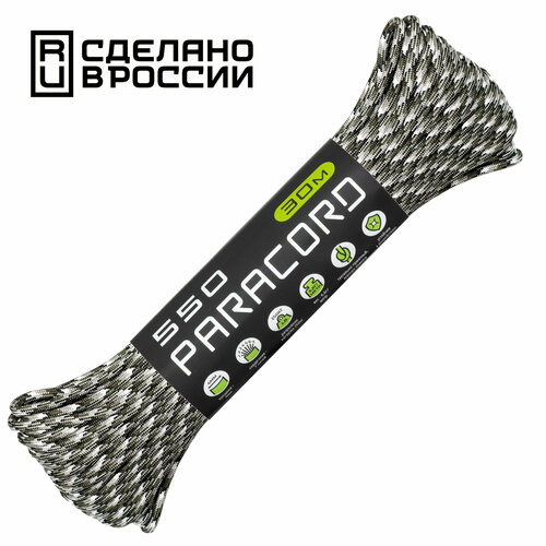 Паракорд 550 CORD nylon 30м RUS (siberian camo)
