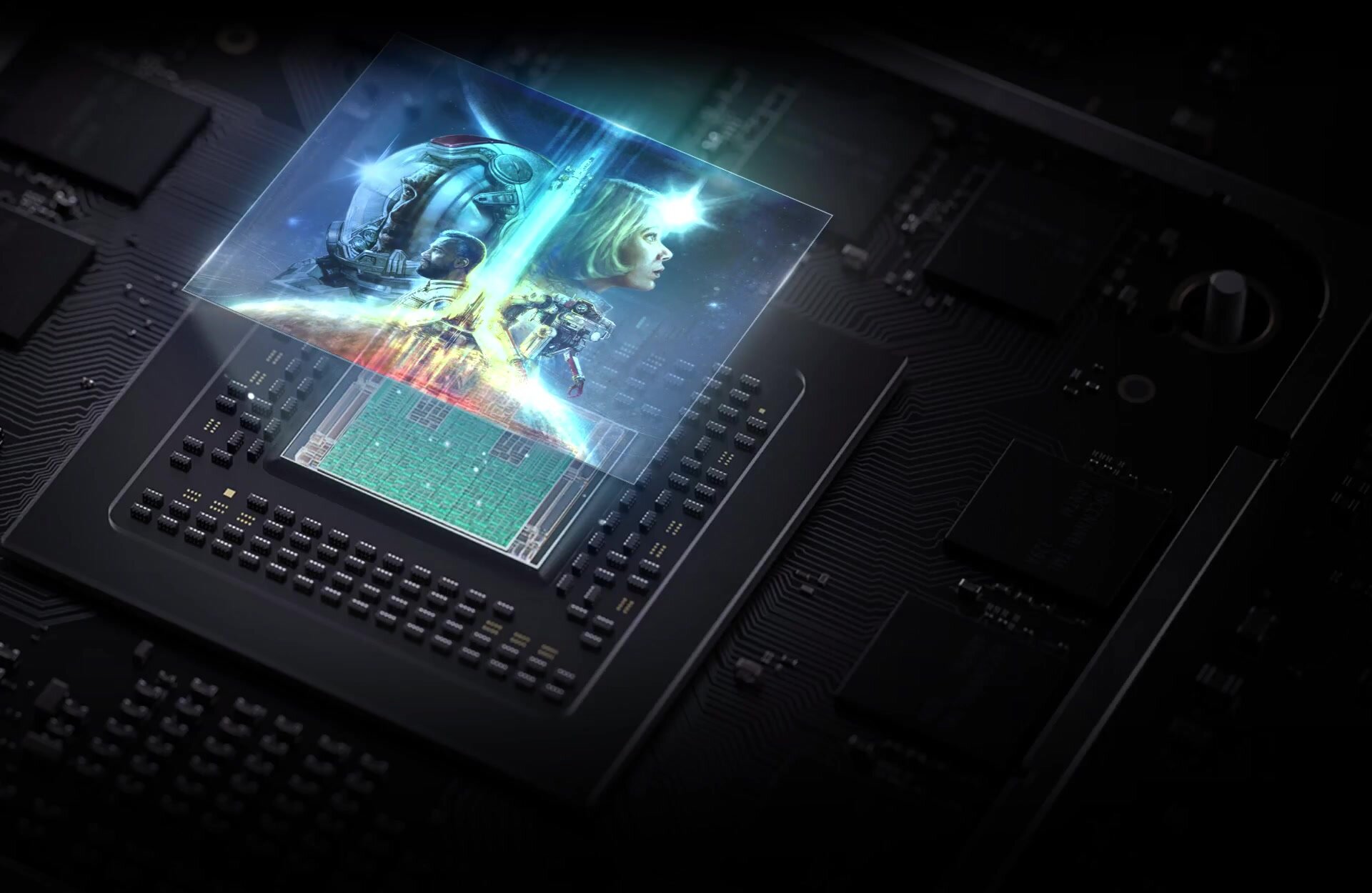 Игровая приставка Microsoft Xbox Series X, SSD 1000 ГБ, поддержка 4K HDR, HDMI, wi-fi — фото 1