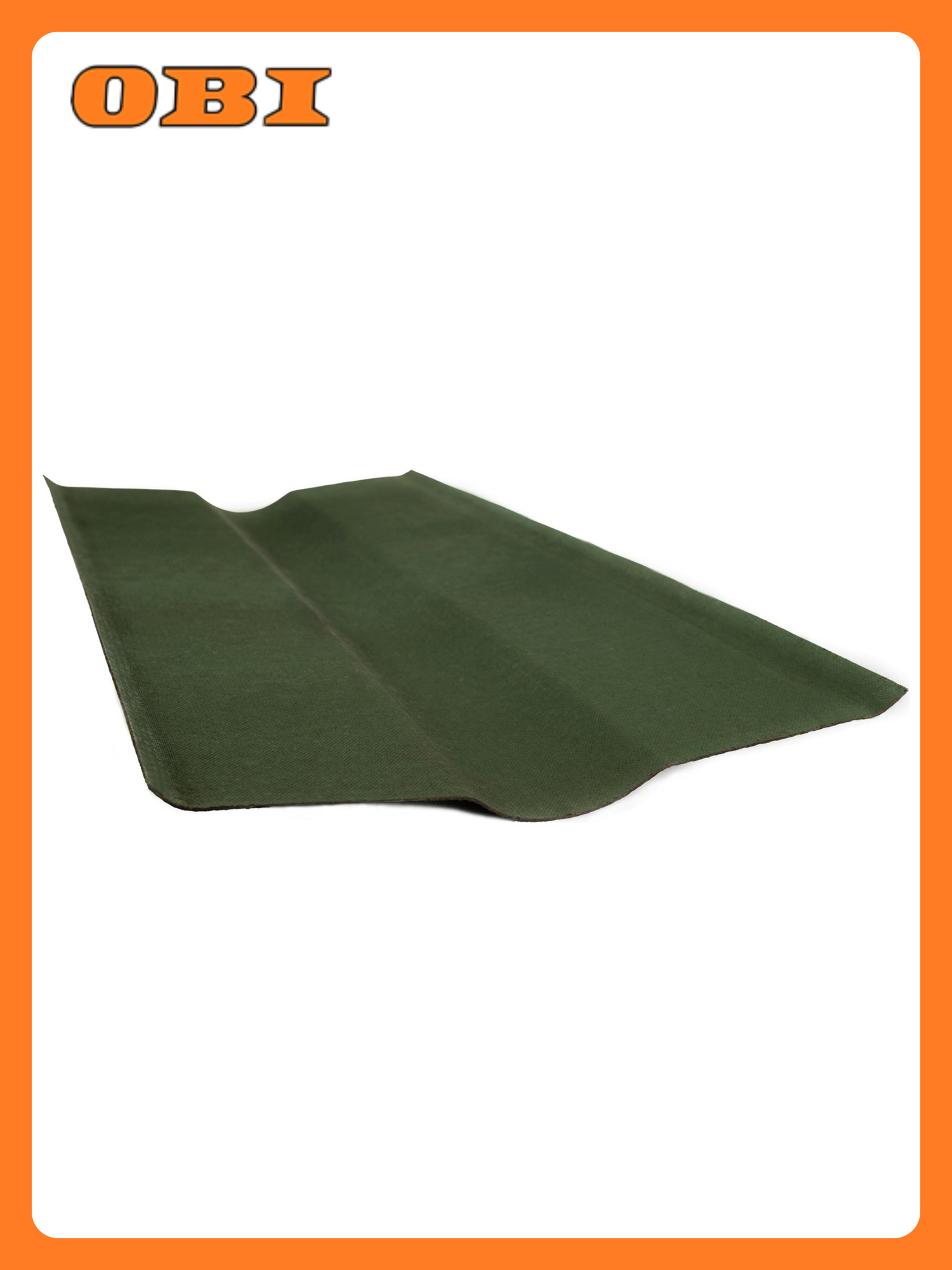 Ендова Ондулин зеленый 100х36 см