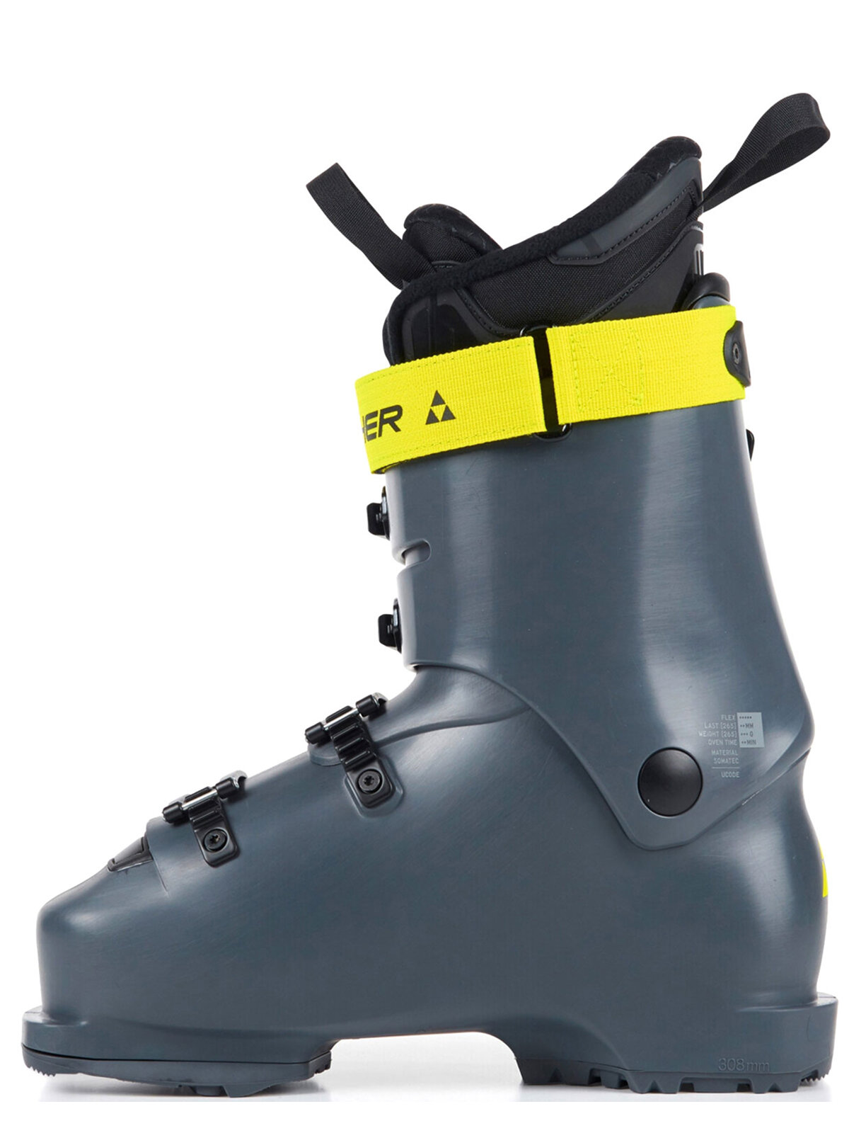 Ботинки FISCHER RC4 100 HV VAC (24/25) Granite, 25,5 см, жесткость 100 — фото 1