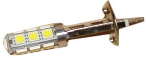Лампа светодиод H1 12V 13 SMD SKYWAY (белая, 1-конт, ближний, дальний свет) 1шт (S08201001)