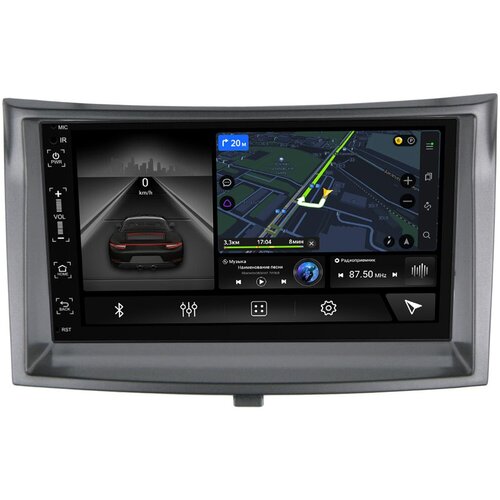 Штатная магнитола Subaru Legacy V, Outback IV 2009-2014 Canbox M-Line 5511-RP-SBLGB-124 Android 10 (4G-SIM, 2/32, DSP, IPS)