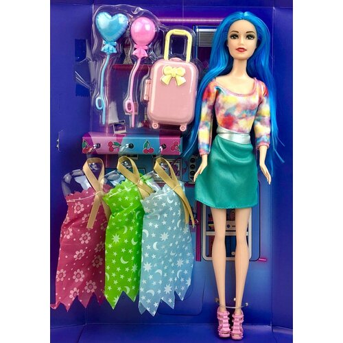 Кукла Fashions Girl, с платьями и аксессуарами, 30 см