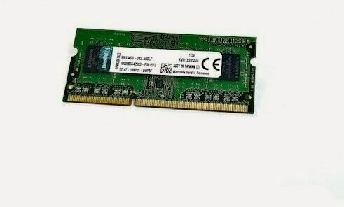 Изображение товара Модуль памяти Kingston SO-DIMM DDR3, 4ГБ, PC3-10600, 1333МГц, KVR13S9S8/4