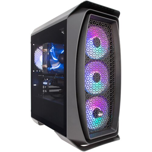 Компьютер IRU Game 310H6GMA, Intel Core i5 12400F, DDR4 16ГБ, SSD 1024ГБ, NVIDIA GeForce RTX 3050 8192МБ, Free DOS, черный (1926443)