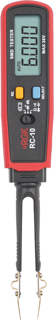 Тестер батарей цифровой RGK RC-10