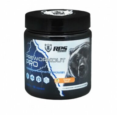 RPS Pre-Workout PRO, 200 g, (грейпфрут розовый)