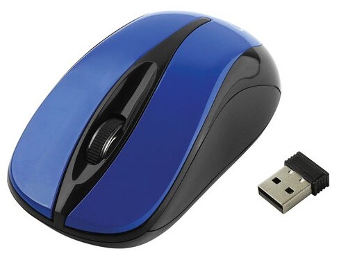 Беспроводная мышь Gembird MUSW-325-B Blue USB