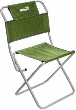 Кресла, стулья, шезлонги Helios Стул туристический со спинкой Green СР-400.19(с) труба ф19 Helios (арт. T-TC-400.19s-G)