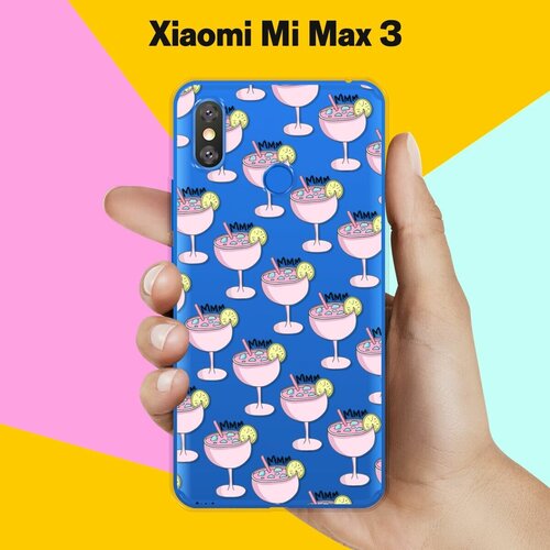 Силиконовый чехол на Xiaomi Mi Max 3 Коктейль / для Сяоми Ми Макс 3