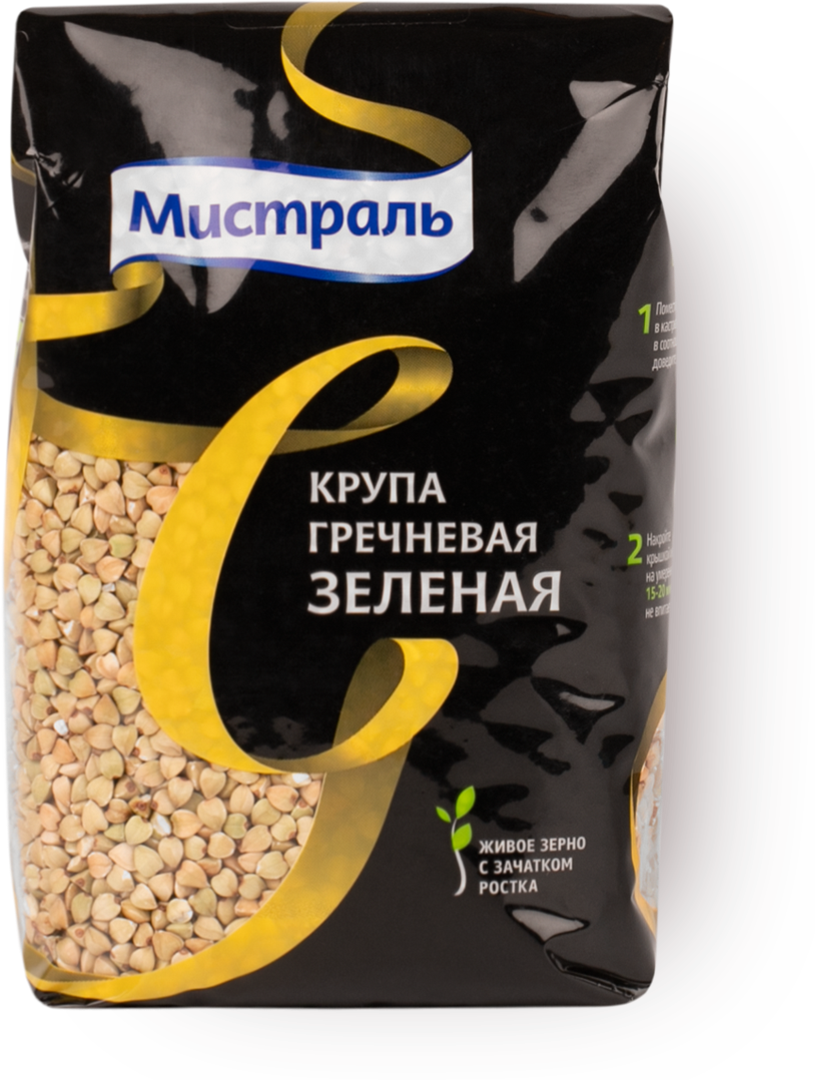 Крупа Мистраль Гречневая зеленая 450г Мистраль Трейдинг - фото №15
