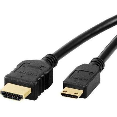 Кабель HDMI-miniHDMI V1.4 Dialog HC-A1418 - CV-0418 black, чёрный - 1.8 метра