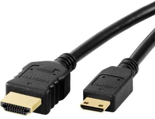 Кабель HDMI-miniHDMI V1.4 Dialog HC-A1418 - CV-0418 black, чёрный - 1.8 метра