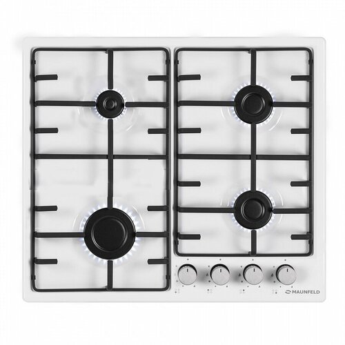 Встраиваемая газовая варочная панель Maunfeld EGHE643STS-EW 1737400₽