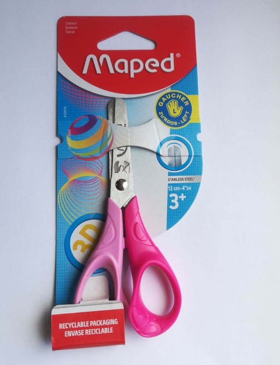 Ножницы Maped Vivo детские 120мм ручки пластиковые нержавеющая сталь 12 шт./кор. - фото №18