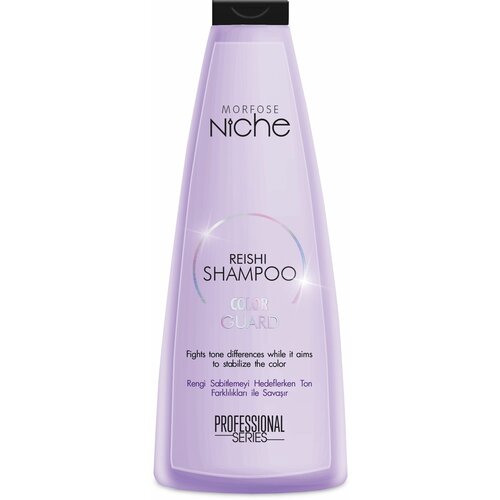 MORFOSE NICHE REISHI COLOR GUARD SHAMPOO Шампунь Защита цвета 400 мл morfose niche reishi color guard кондиционер защита цвета для окрашенных волос 400 мл