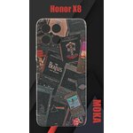 Чехол Honor X8 / Хонор Х8 с принтом - изображение