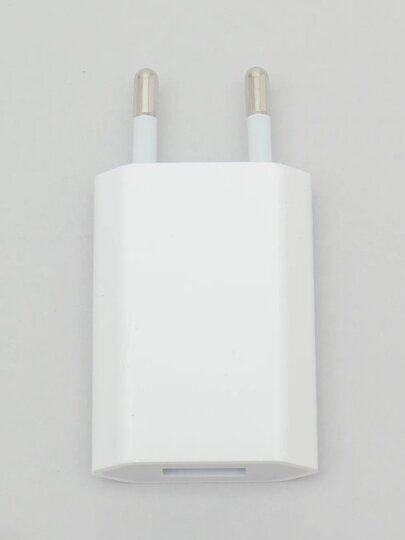 Сетевое зарядное устройство APPLE , USB, белый - фото №6