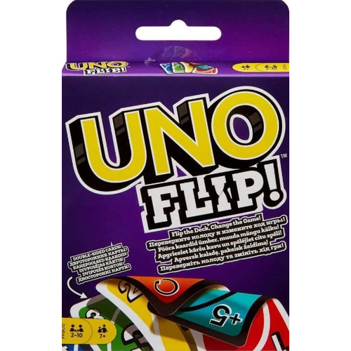 Настольная игра Uno Flip настольная игра uno h2o