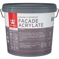 Краска фасадная Facade Acrylate (Фасад Акрилат) TIKKURILA 2,7л белый (база А)