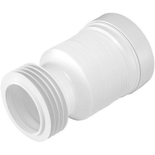 Слив для унитаза d110 мм пластиковый гофрированный для внутренней канализации 1264₽