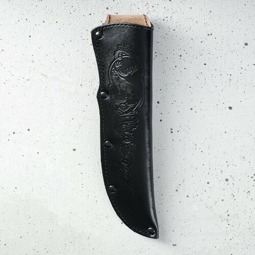 Чехол для ножа, под лезвие 21 см, кожа чехол для ножа под лезвие 20 см кожа